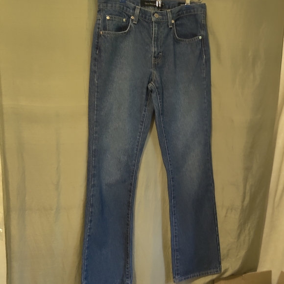 Calvin Klein Jeans Bootcut 100% Cotton Denim Jeans - Picture 4 of 14